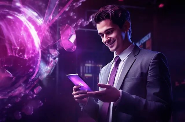 Account balance and betting interface